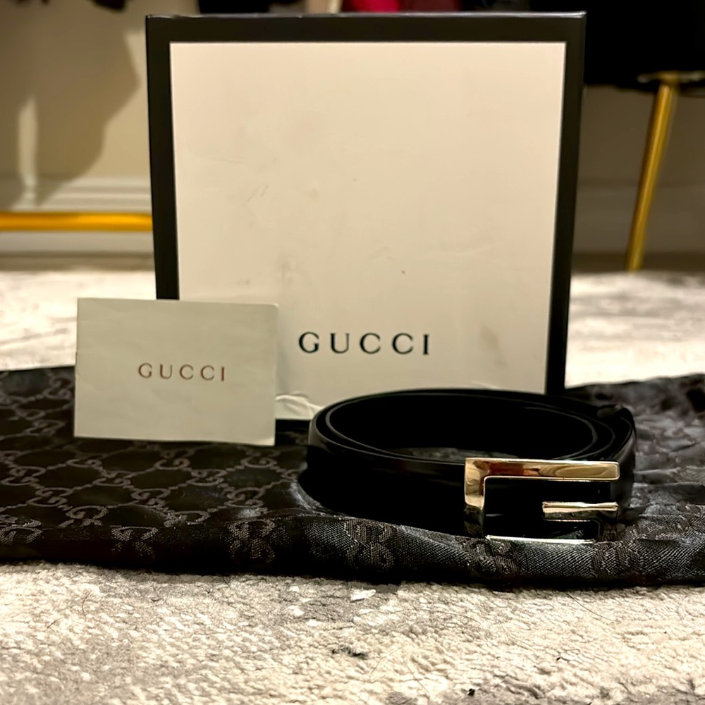 GUCCI Belt with Box and Dust Bag- 75 cm/ 30 in - Picture 5 of 13